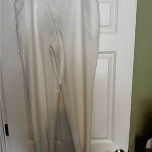 Evan Picone Men's Cream Dress Pants